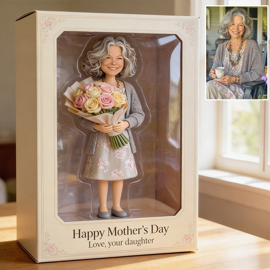 Perfektes Muttertagsgeschenk - Personalisierte Mutter Acrylplakette in individueller Form
