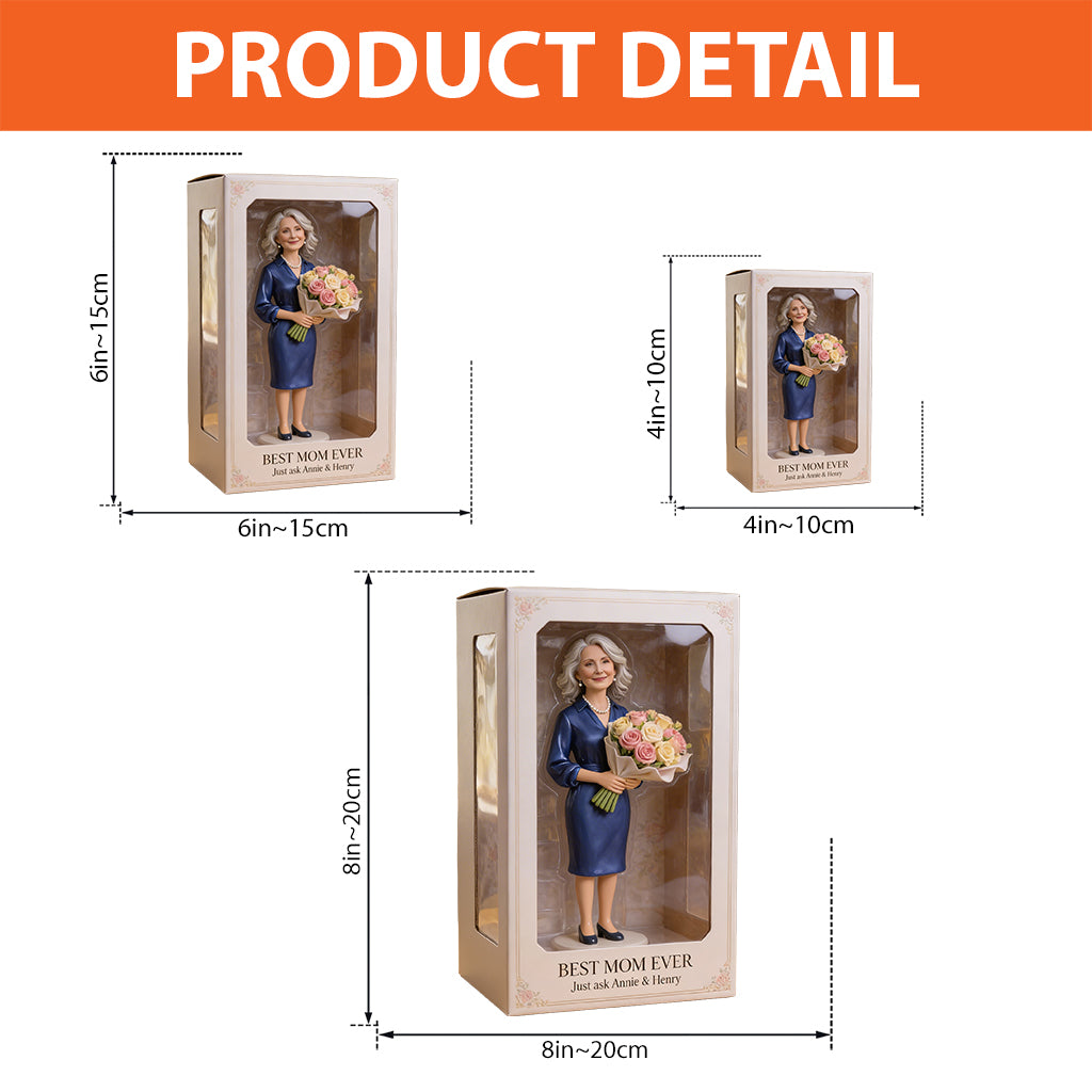 Perfektes Muttertagsgeschenk - Personalisierte Mutter Acrylplakette in individueller Form