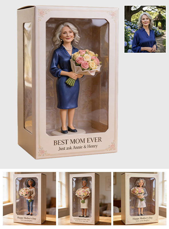 Perfektes Muttertagsgeschenk - Personalisierte Mutter Acrylplakette in individueller Form