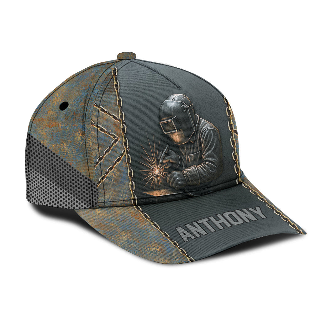 Cool Welder Men - Personalized Welder Classic Cap