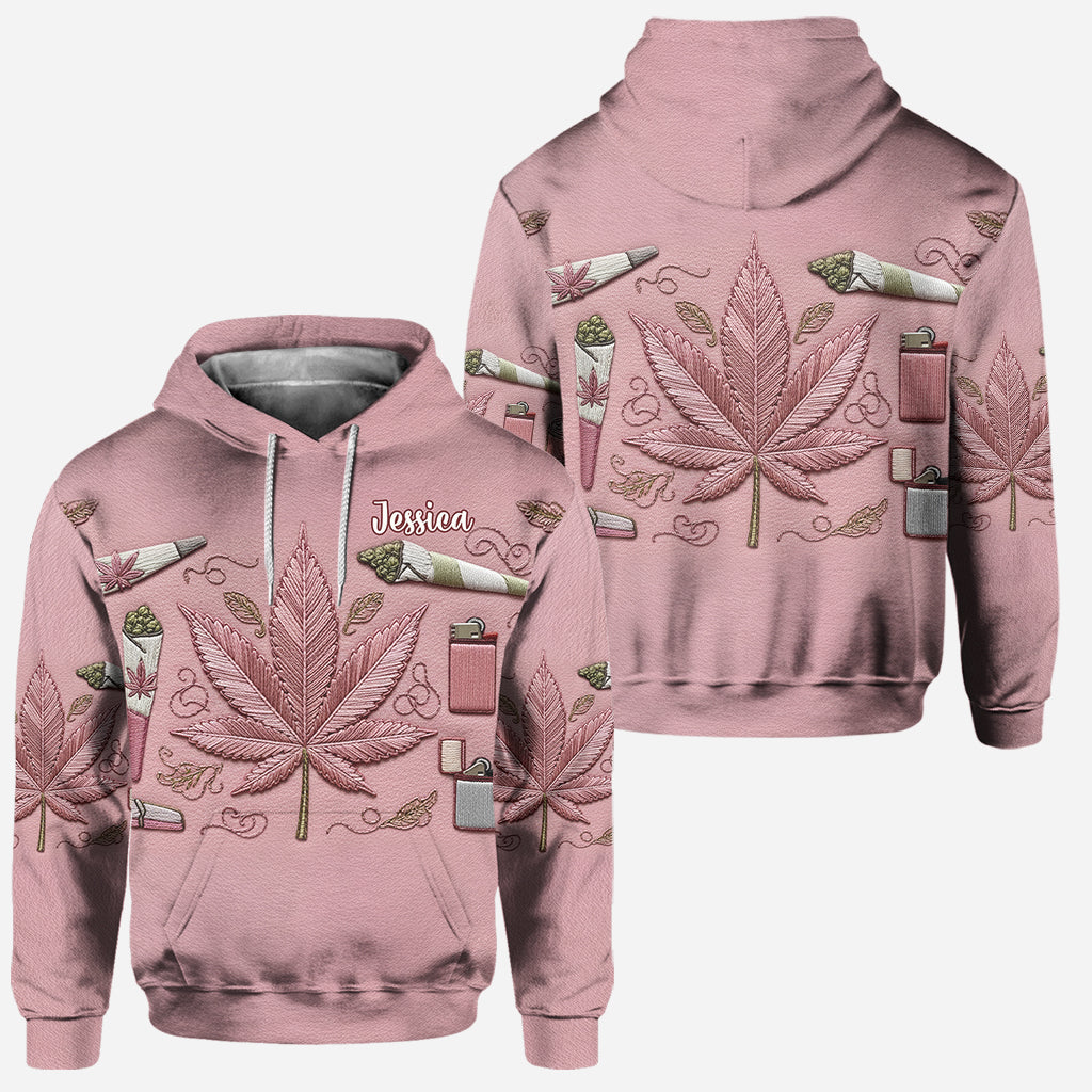 Stoner Chic – Personalisierter Weed-Hoodie und Leggings