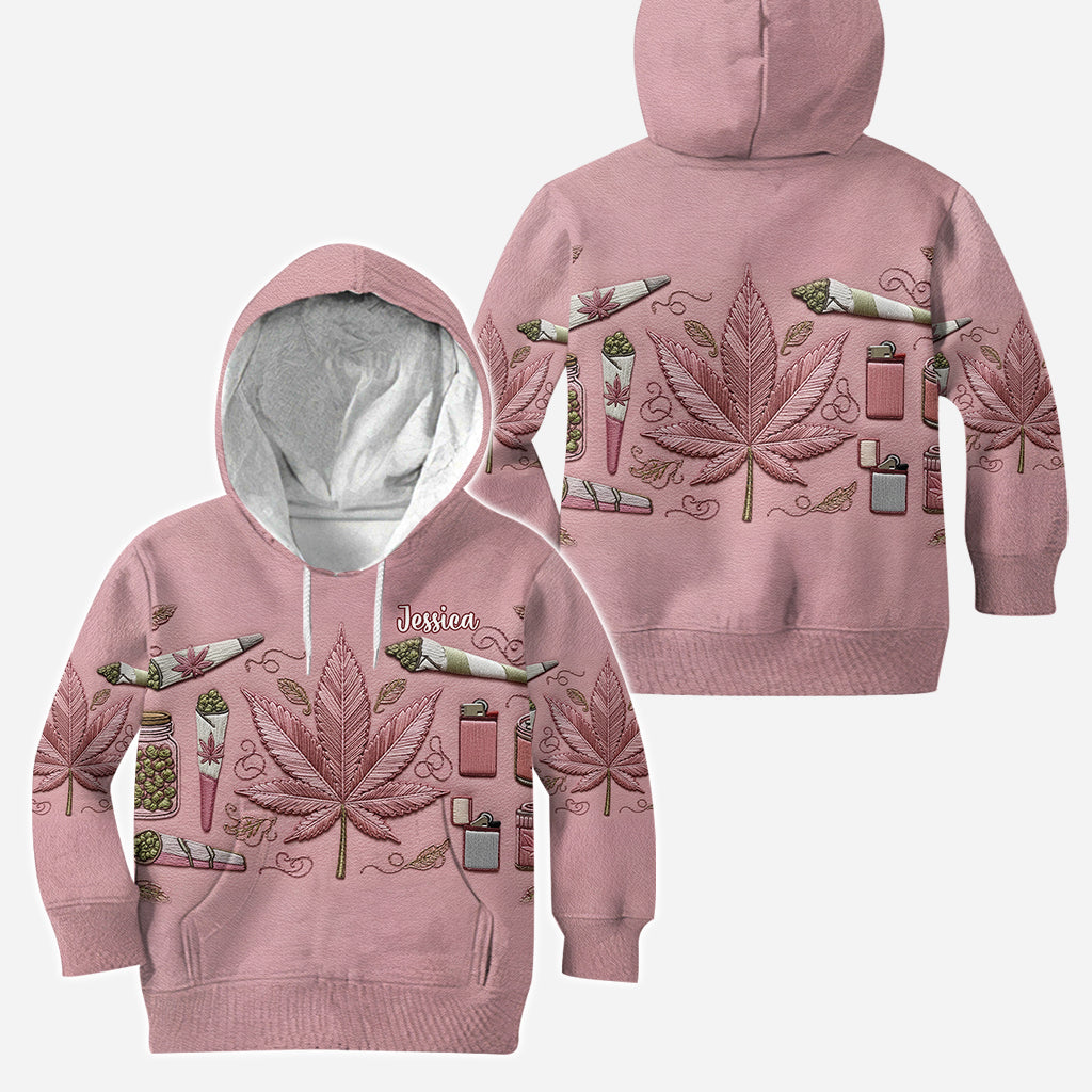 Stoner Chic – Personalisierter Weed-Hoodie und Leggings