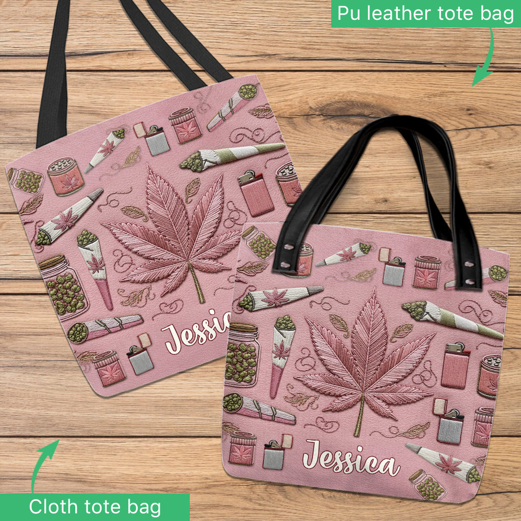 Stoner Chic - Personalized Weed Tote Bag