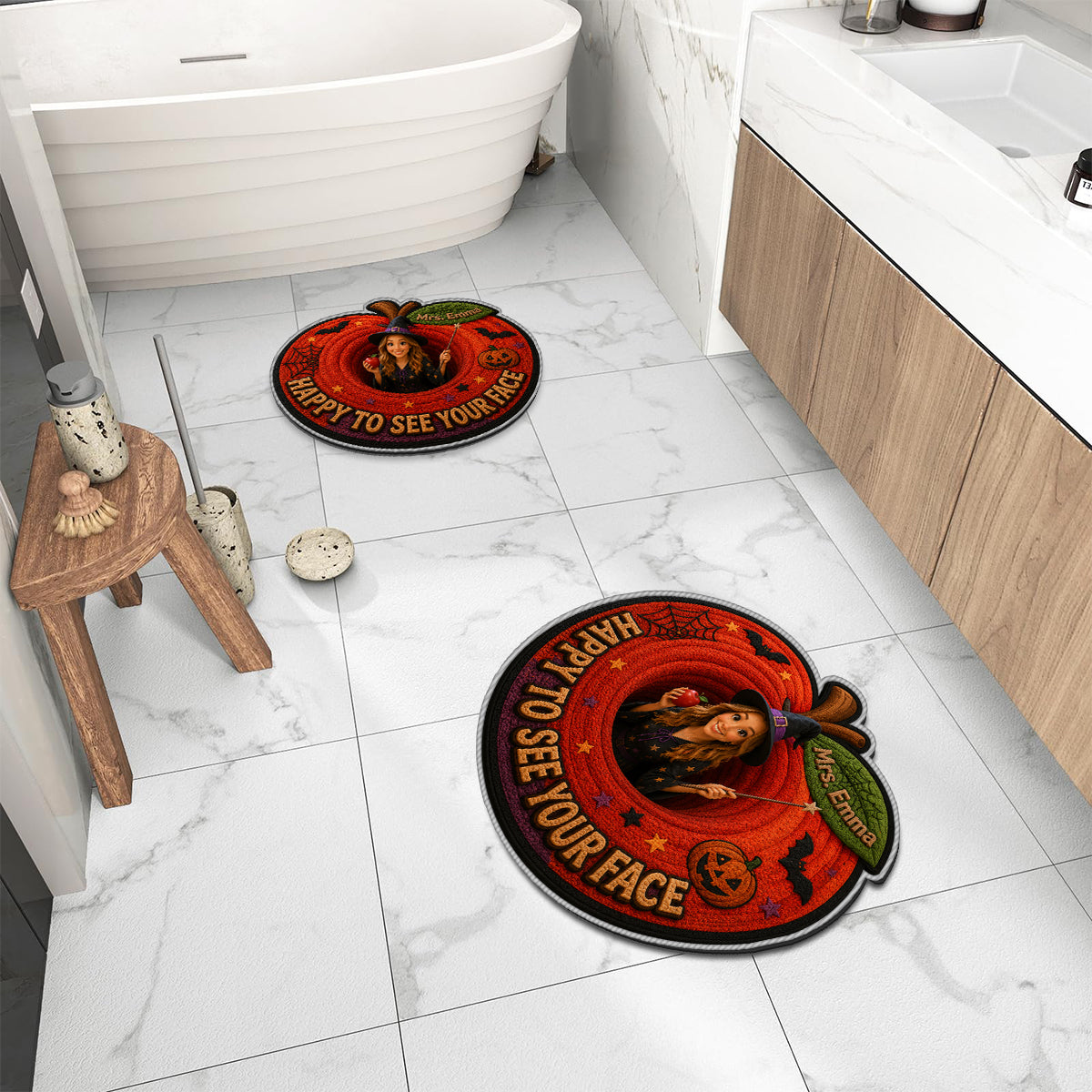 Welcome To The Class - Personalized Teacher Non-Slip Tufted Rug