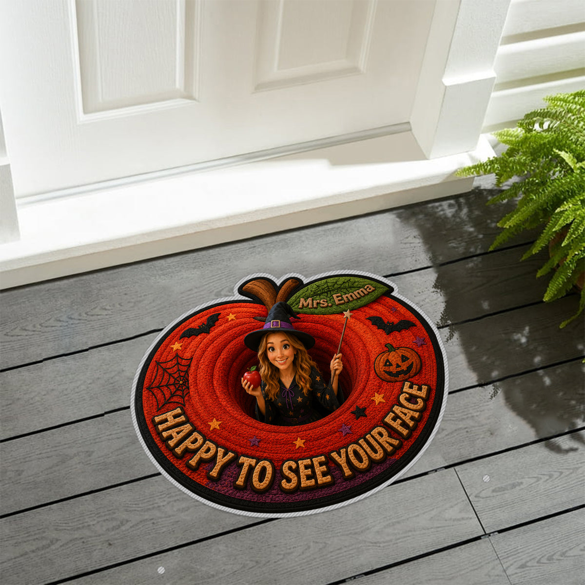 Welcome To The Class - Personalized Teacher Non-Slip Tufted Rug