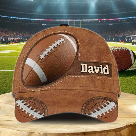 Love Football - Personalized Football Classic Cap
