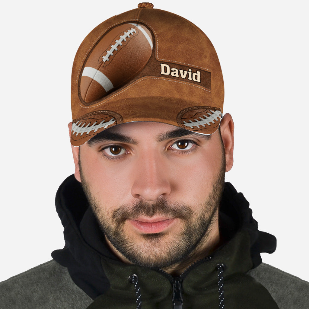 Love Football - Personalized Football Classic Cap