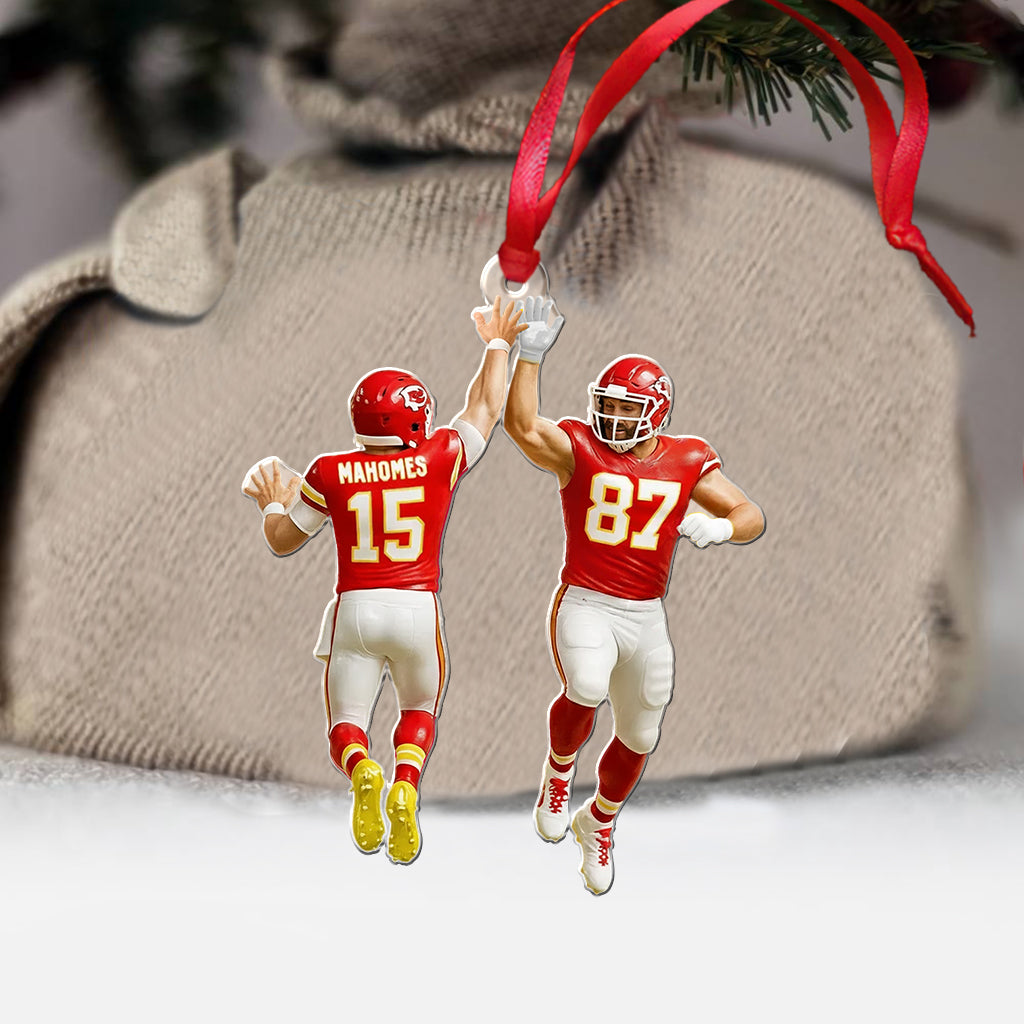 Jour de match - Ornement de football personnalisé