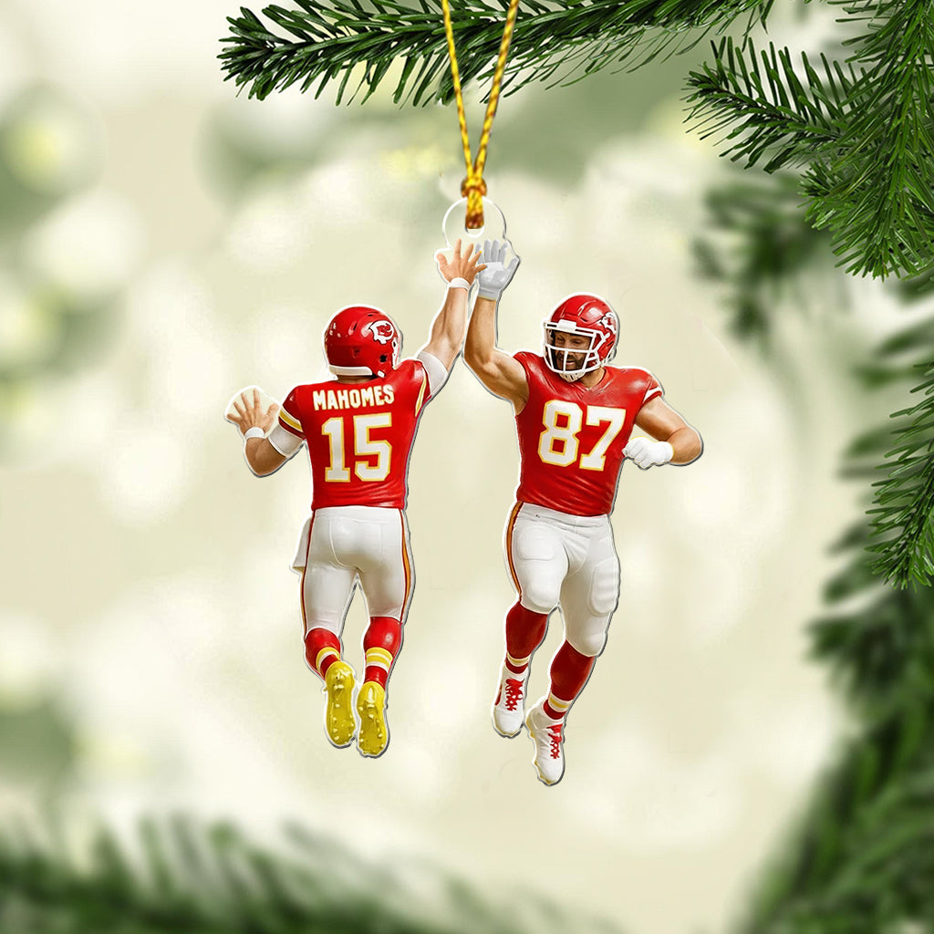 Jour de match - Ornement de football personnalisé