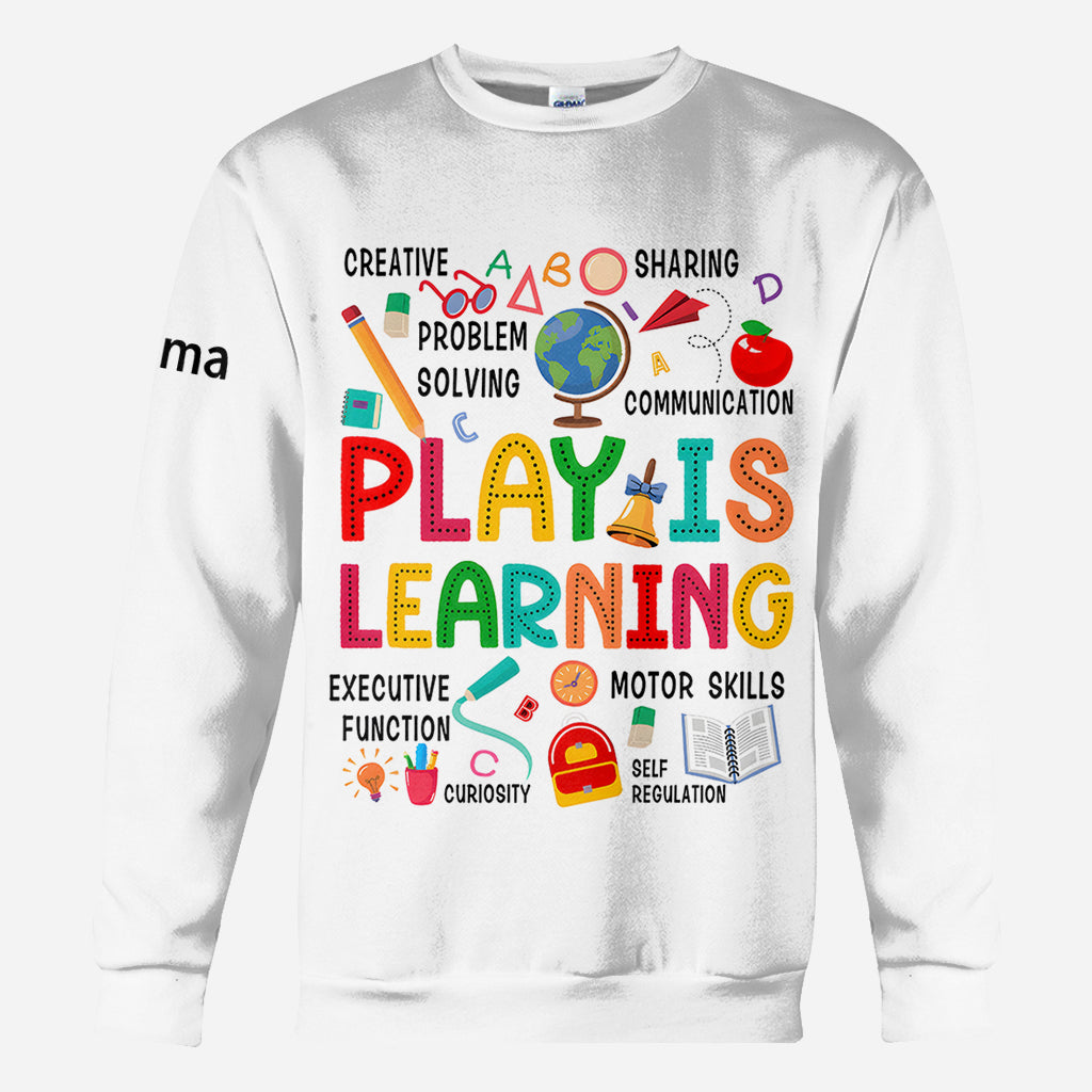 Back To School - Personalized Teacher All Over Shirt