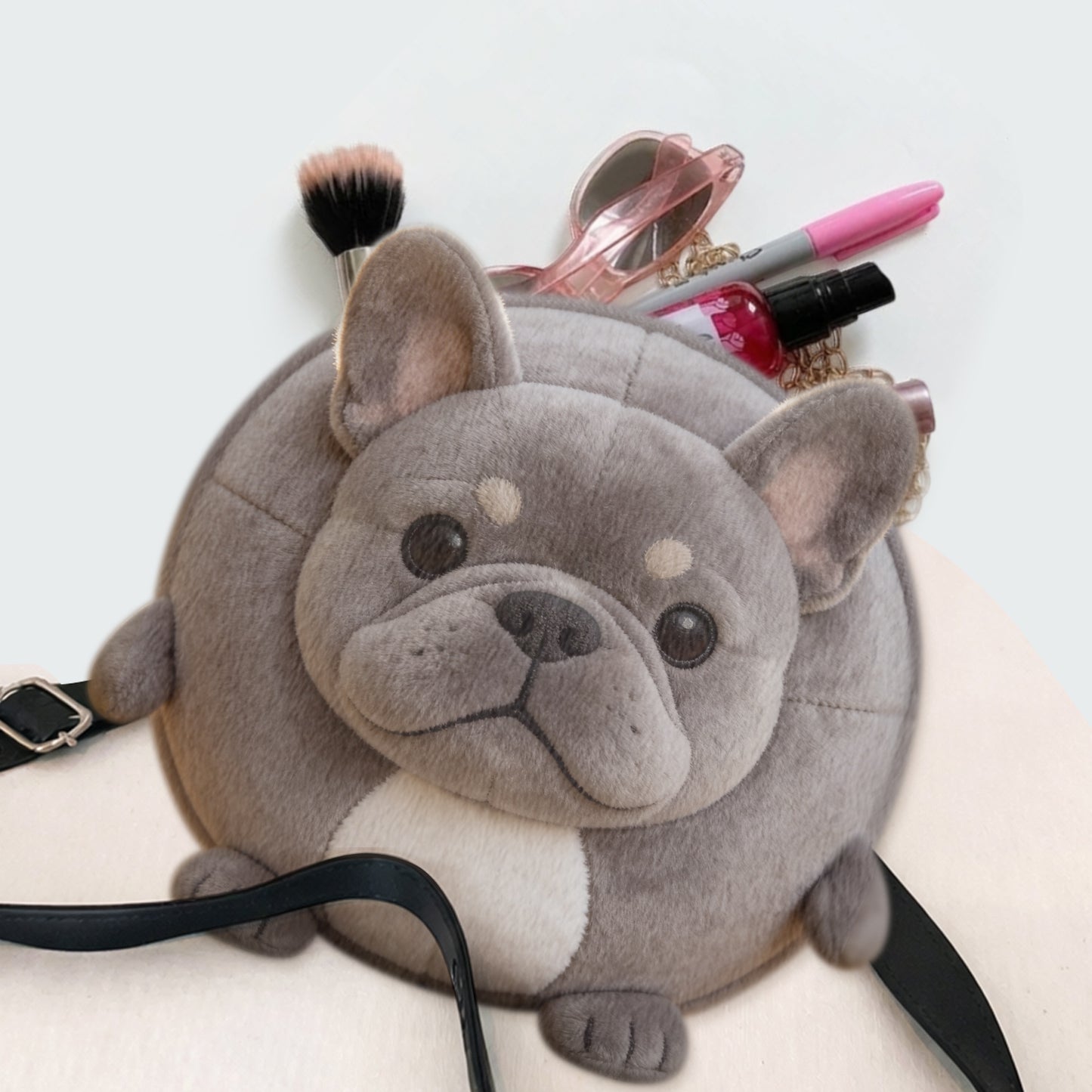 Pet Lovers Gift, Pet Mom - Personalized Dog Plush Crossbag