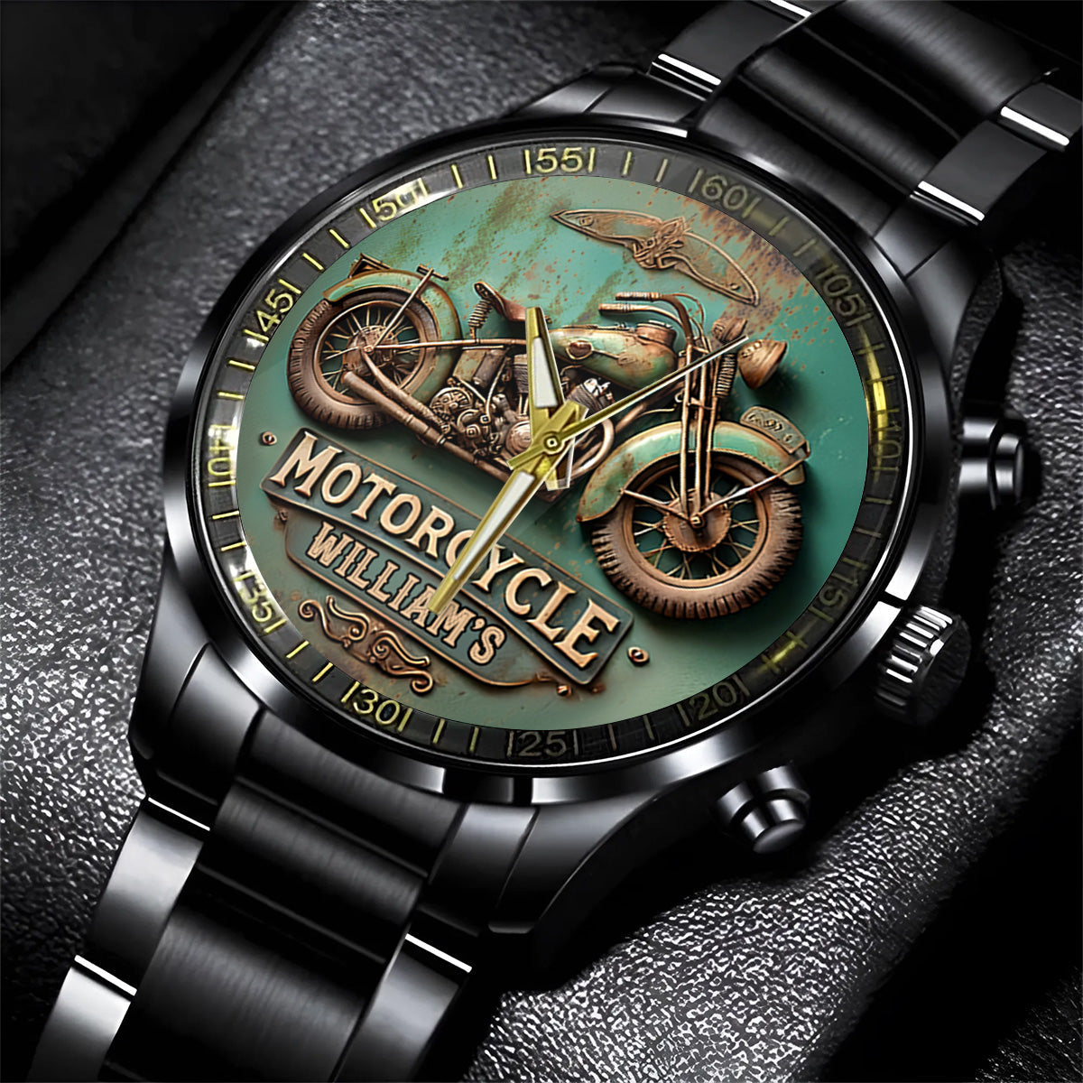Montre personnalisée pour motards