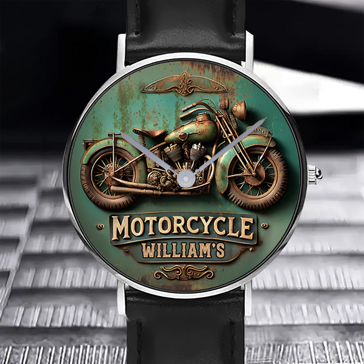 Montre personnalisée pour motards