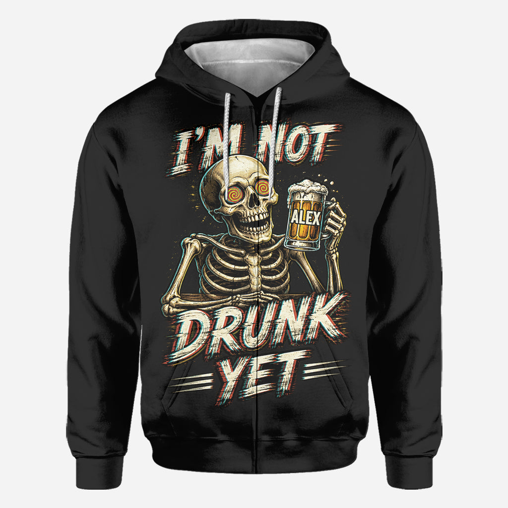 Ich bin noch nicht betrunken - Personalisierte Bier-Allover-Shirt