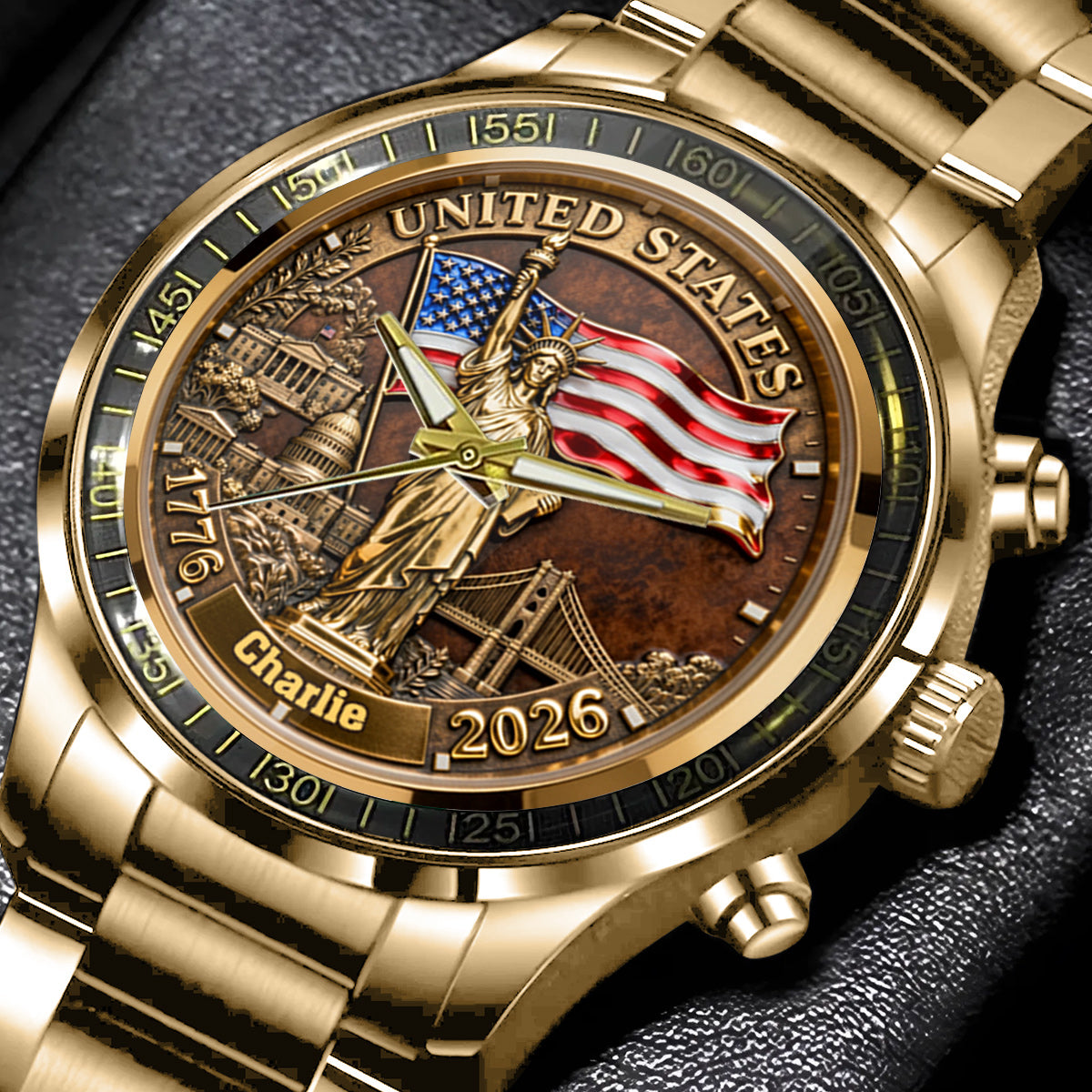 250th Anniversary - Personalized Veteran Hand Watch
