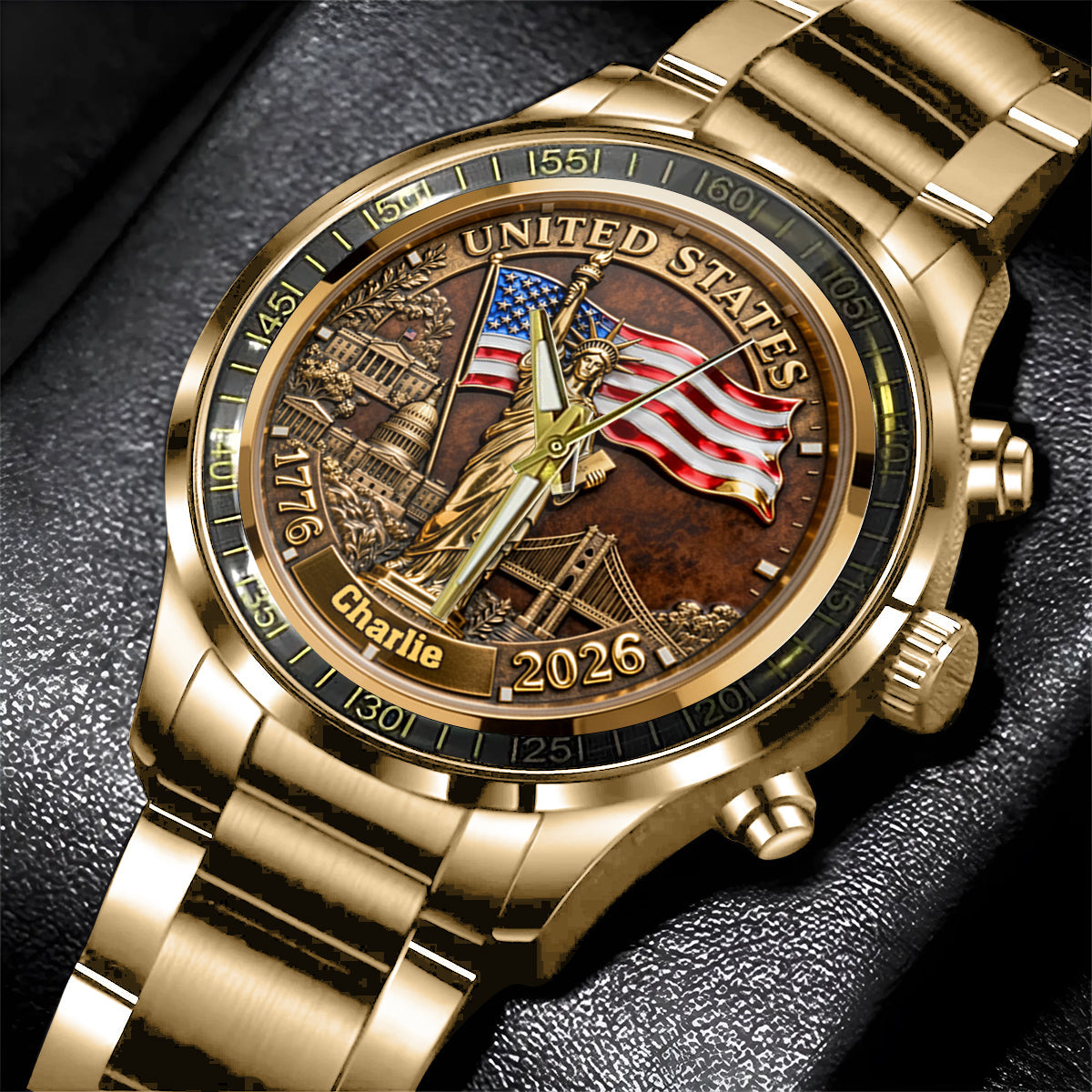 250th Anniversary - Personalized Veteran Hand Watch