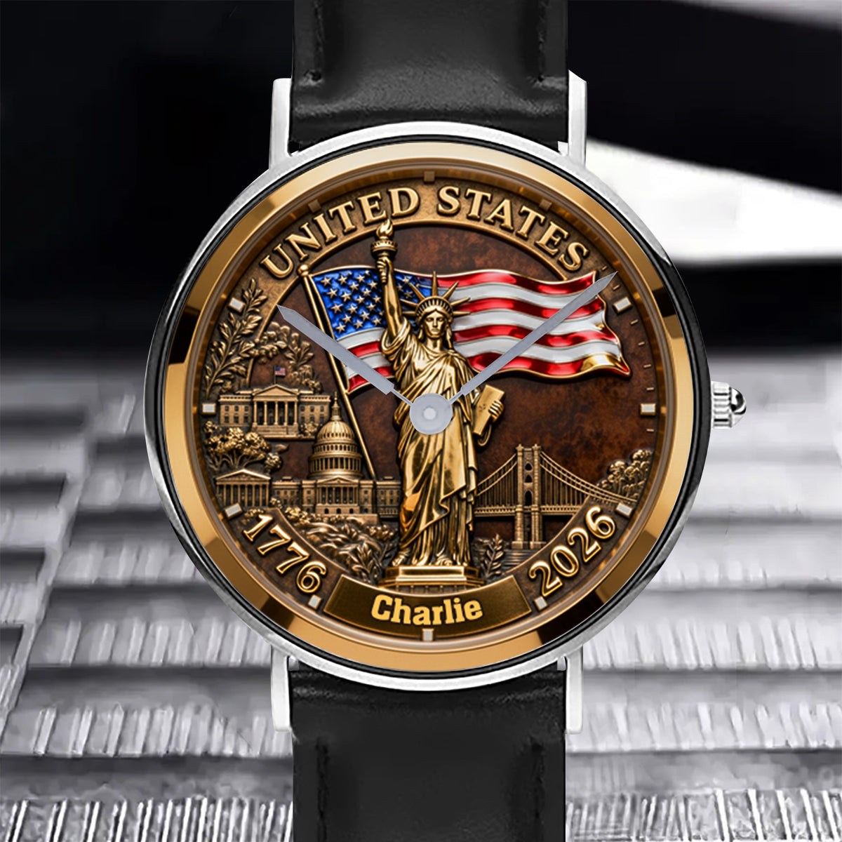250th Anniversary - Personalized Veteran Hand Watch