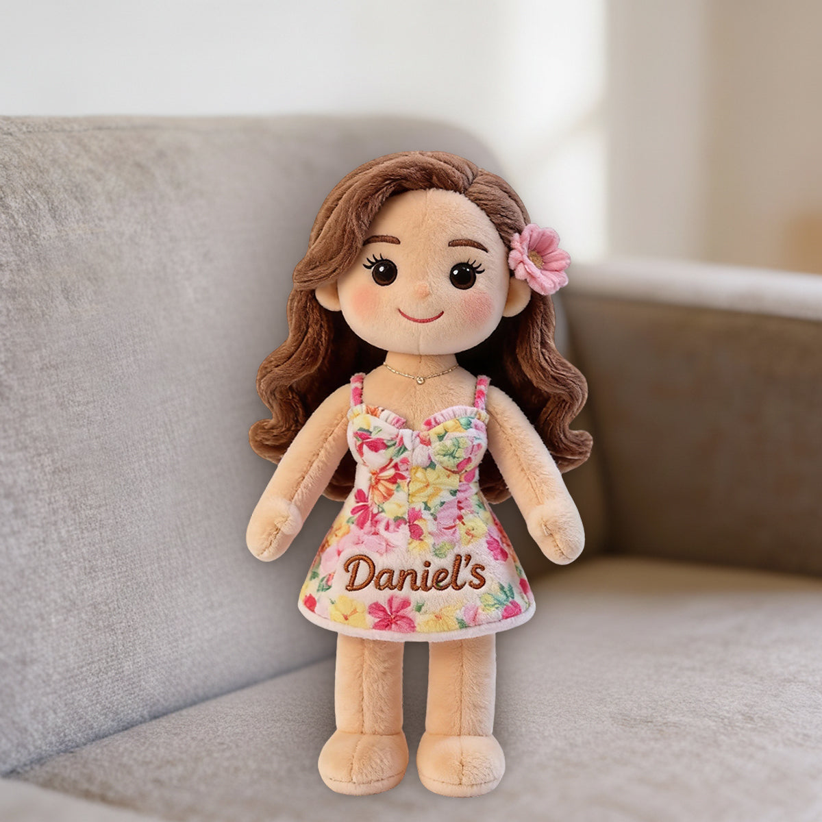 Custom From Any Photo - Personalized Couple Premium Faux Fur Pillow