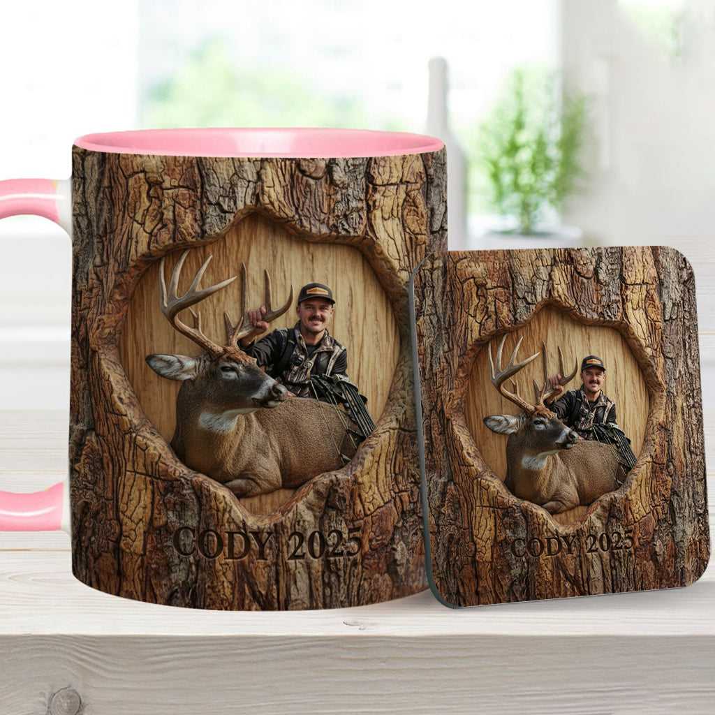 (Test AI) Hunting Accent Mug & Coaster