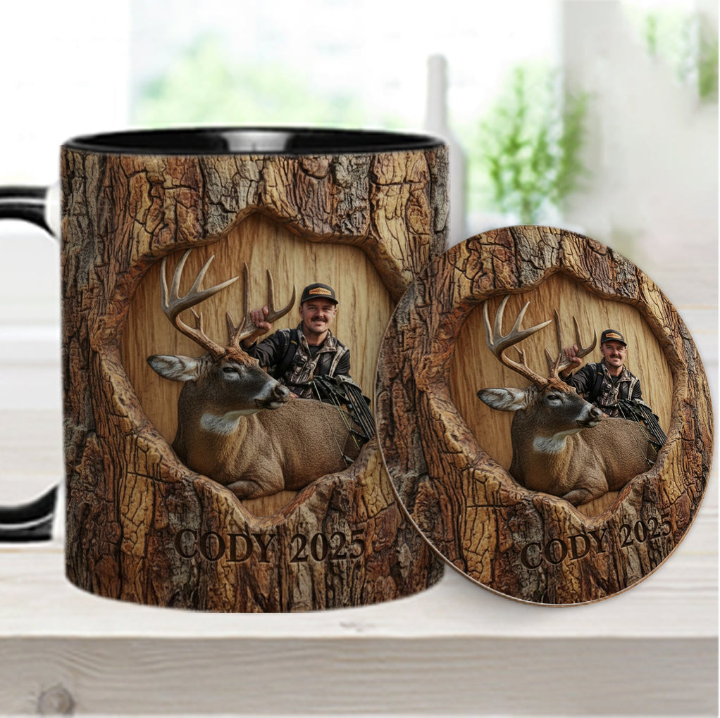 (Test AI) Hunting Accent Mug & Coaster