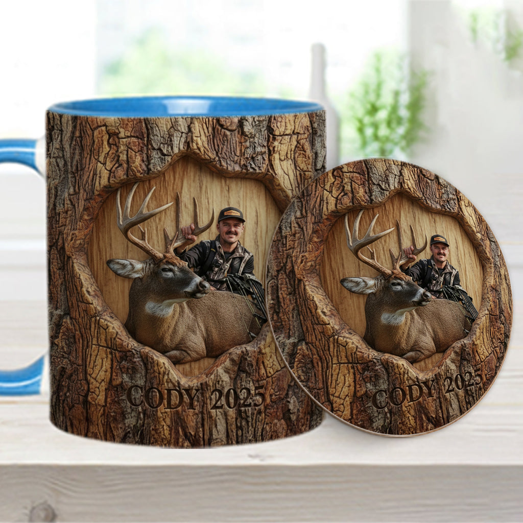 (Test AI) Hunting Accent Mug & Coaster
