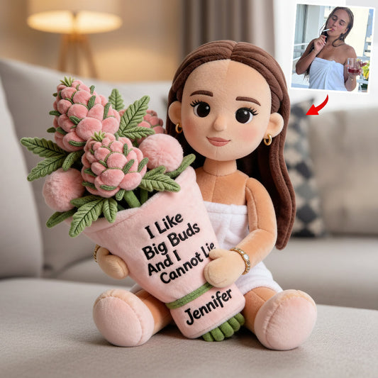 Lustiges Gras-Kissen – personalisiertes Kissen in Form von Gras aus Kunstfell