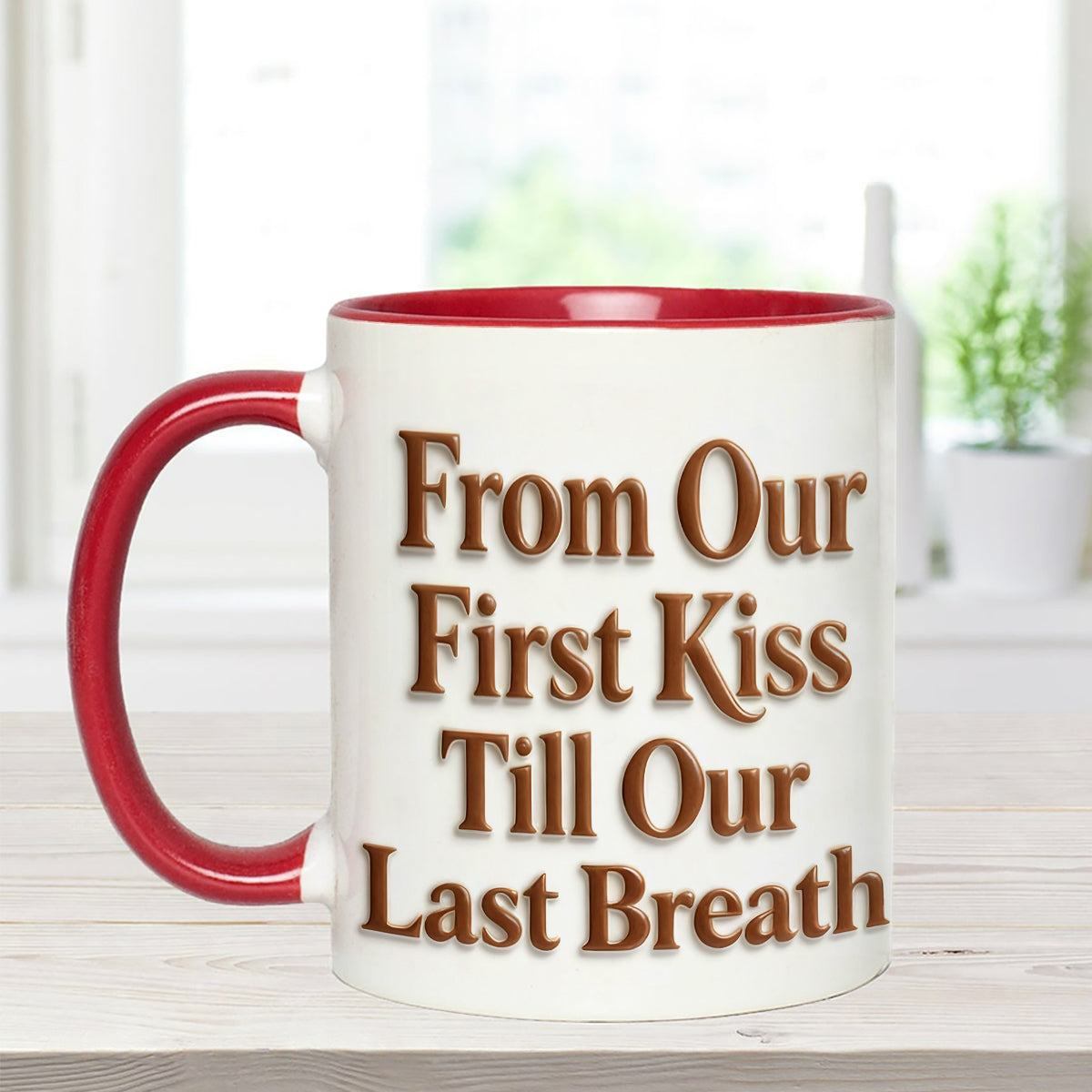 Custom From Any Photo - Personalized Couple Set Accent Mug with Acrylic Stirrers