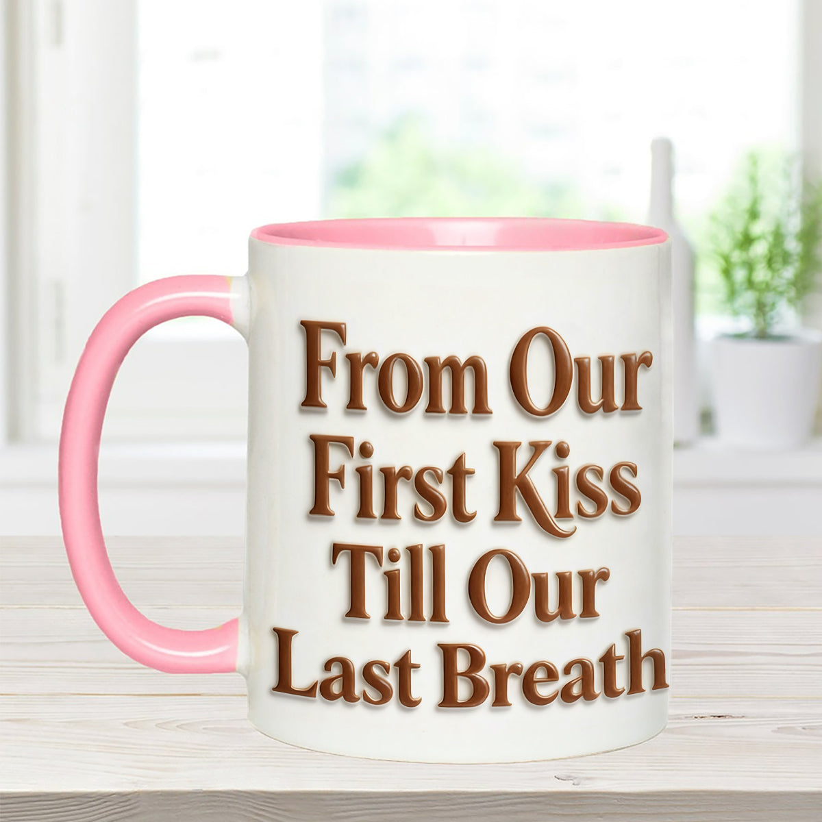 Custom From Any Photo - Personalized Couple Set Accent Mug with Acrylic Stirrers