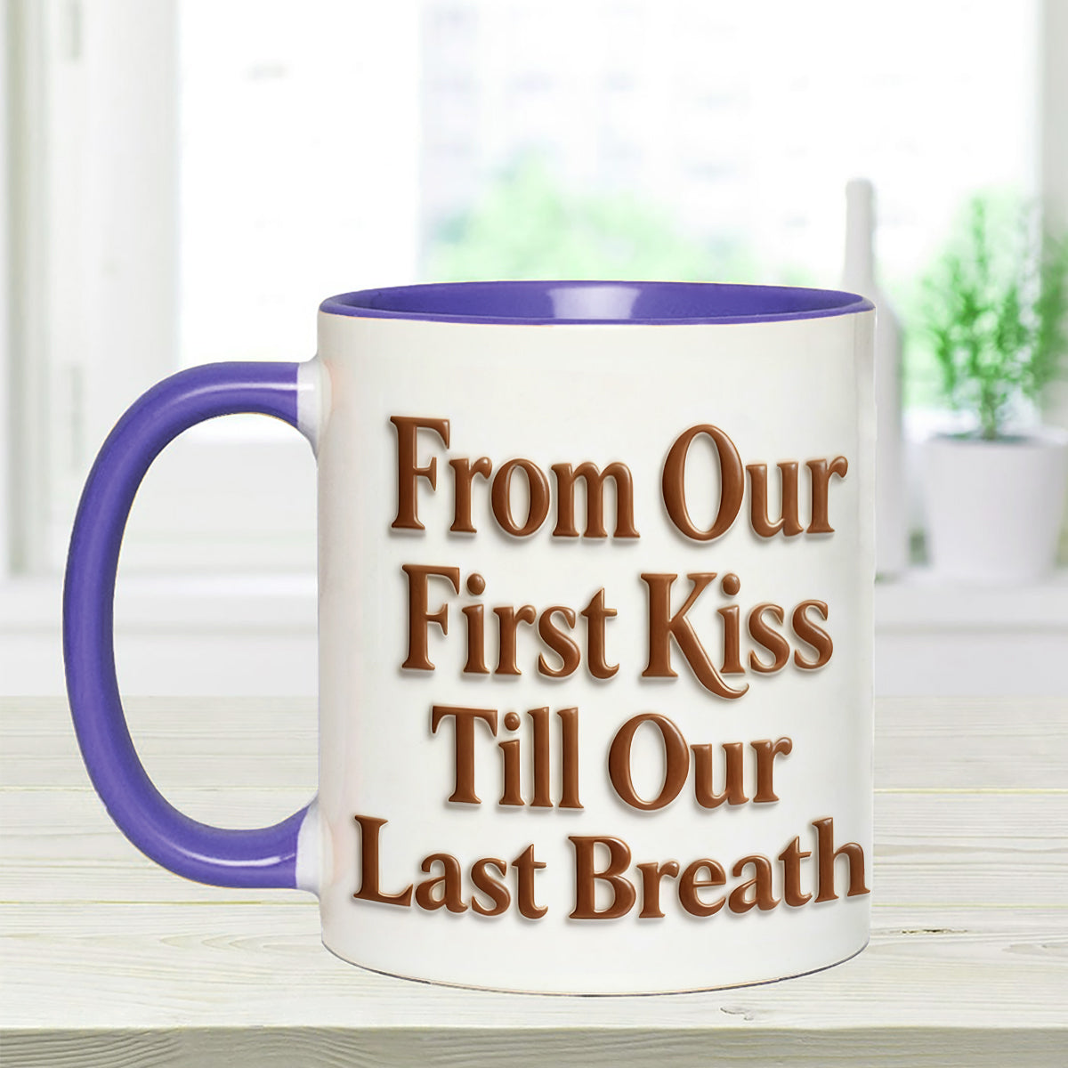 Custom From Any Photo - Personalized Couple Set Accent Mug with Acrylic Stirrers