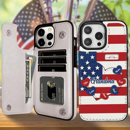 Happy 4th Of July - Personalized Independence Day/ 4th of July Foldable Wallet Phone Case
