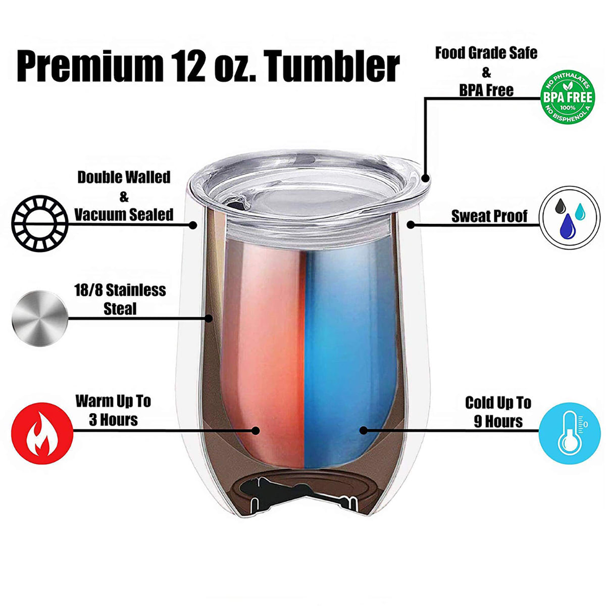 Endless Summer - Personalized Sea Lover Wine Tumbler