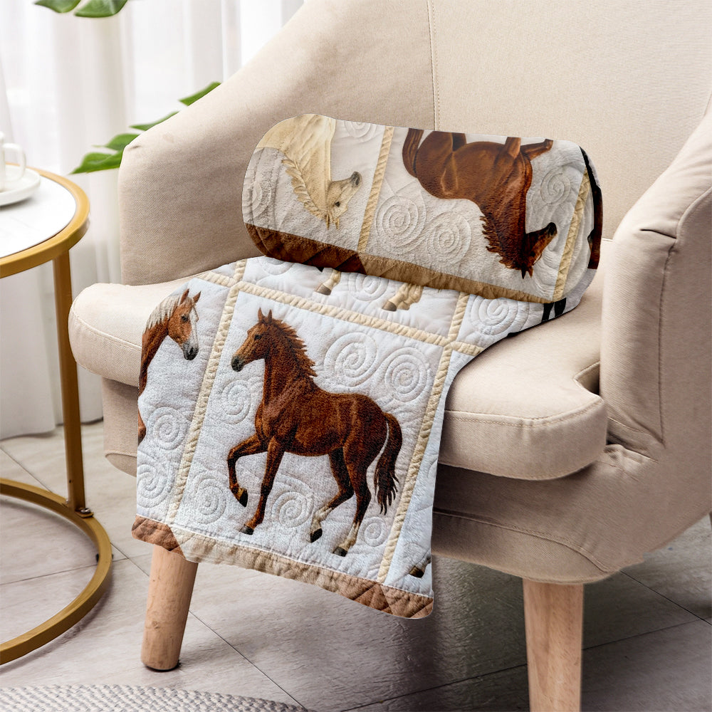 Love Horses - Personalized Horse Blanket