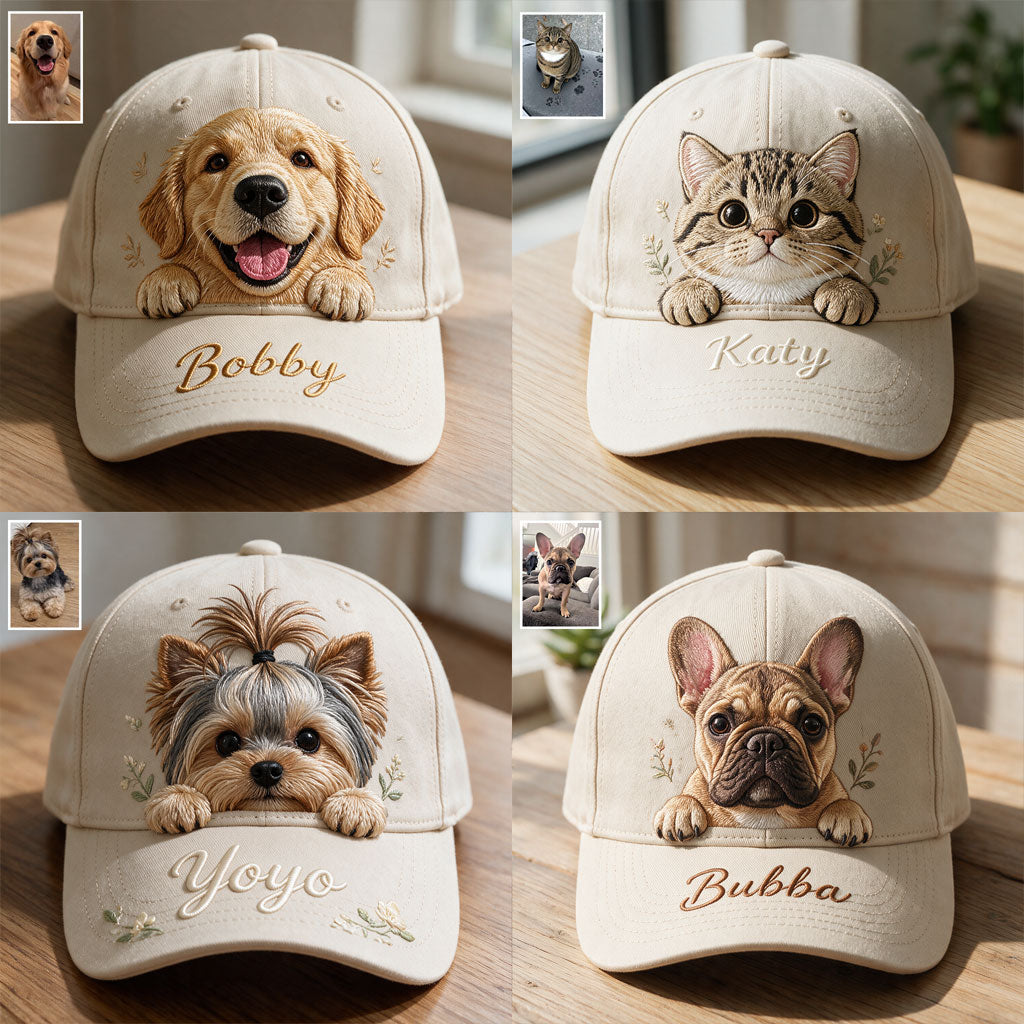 Peaking Pet - Personalized Dog Classic Cap