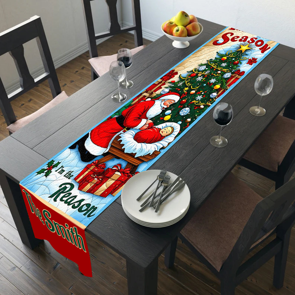 I'm The Reason - Personalized Christian Table Runner