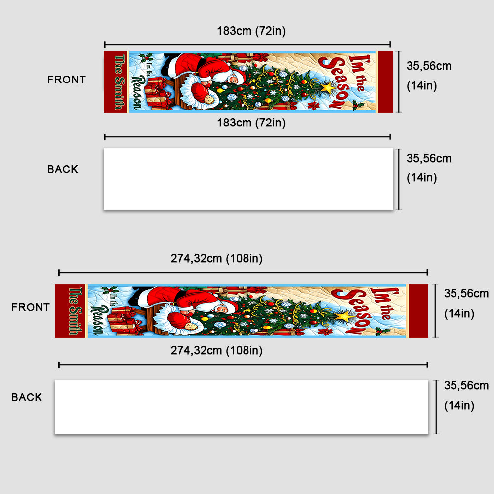 I'm The Reason - Personalized Christian Table Runner