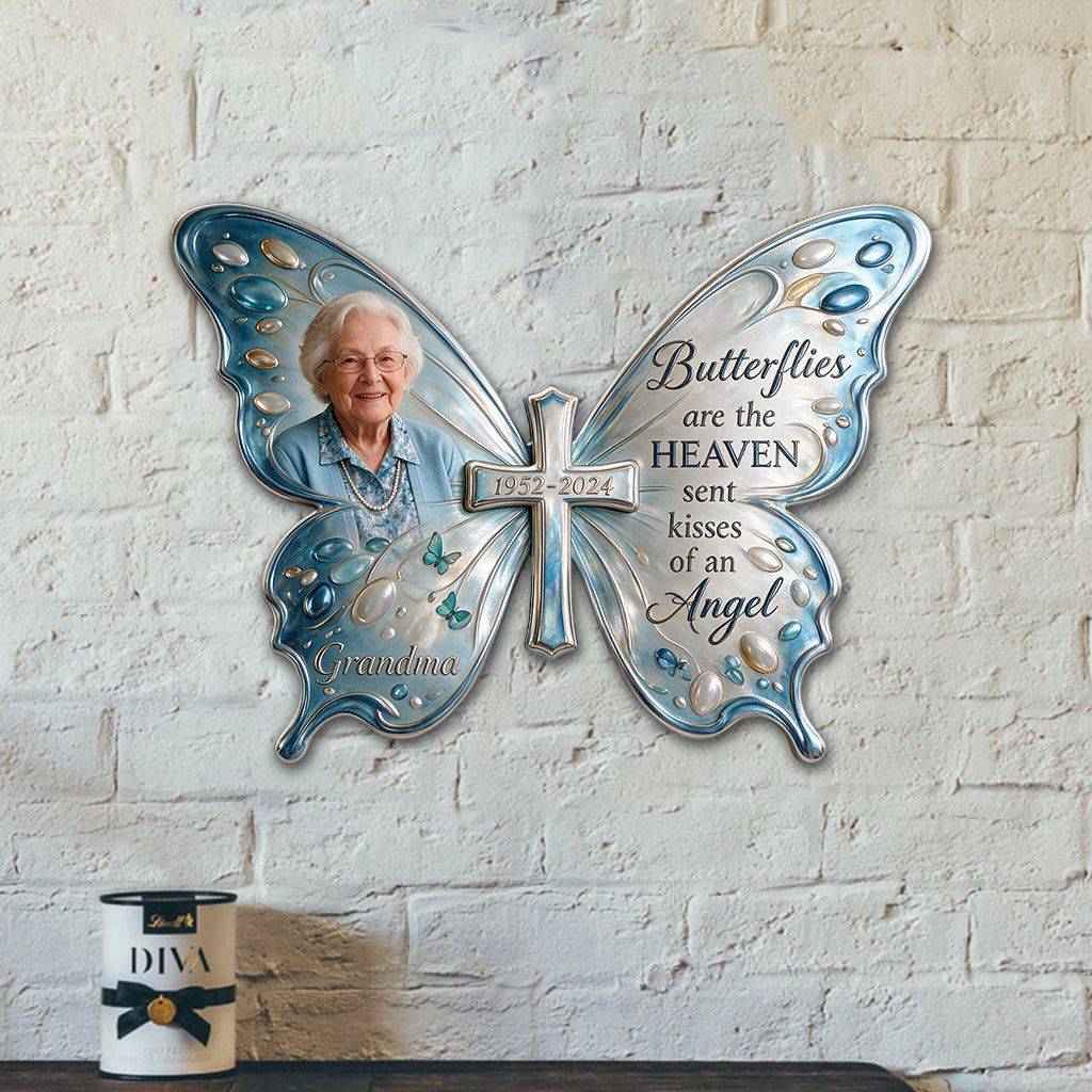 In liebevoller Erinnerung - Personalisierte 3D-gedruckte Metalltafel