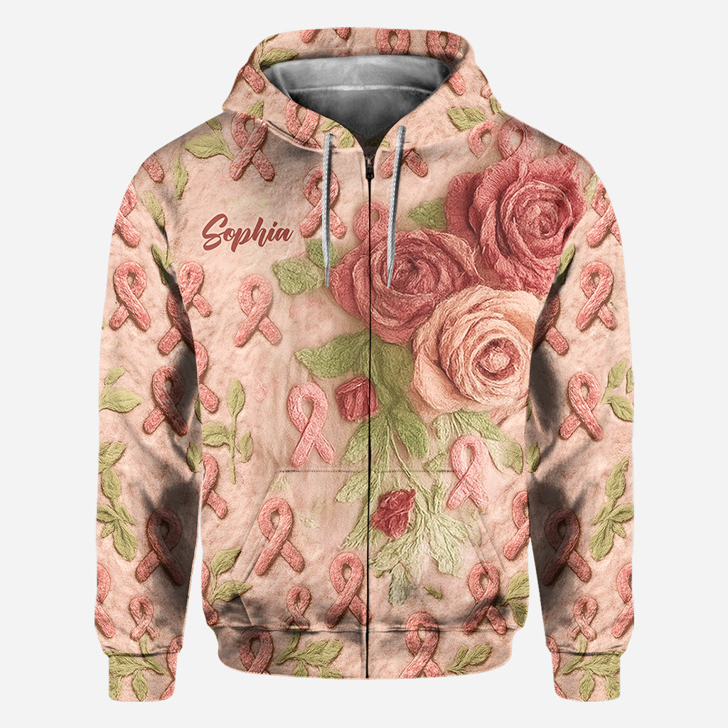 Breast Cancer Awareness - Personalized Breast Cancer Awareness All Over Shirt