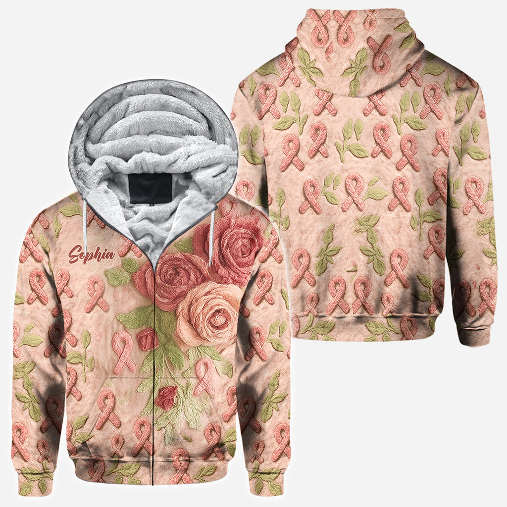 Breast Cancer Awareness - Personalized Breast Cancer Awareness All Over Shirt