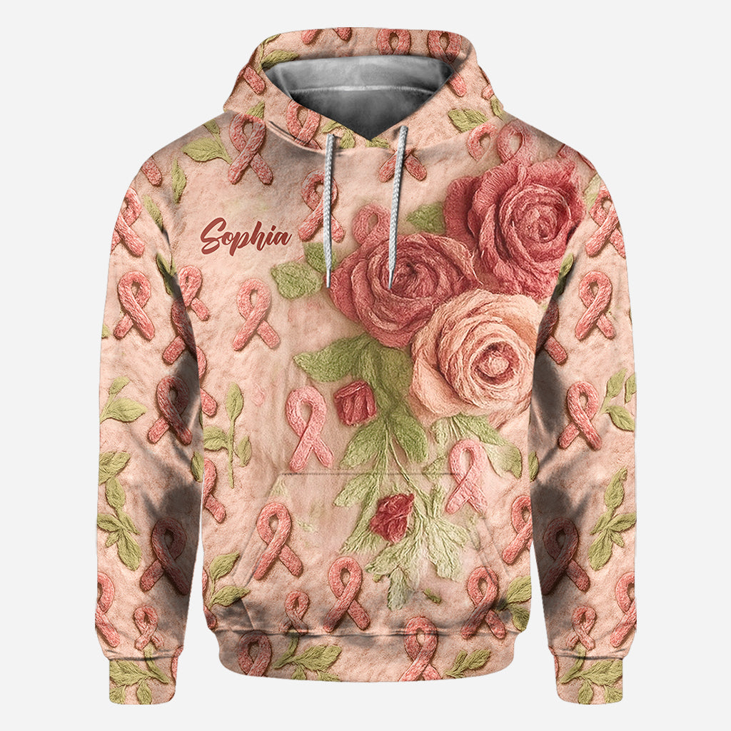 Breast Cancer Awareness - Personalized Breast Cancer Awareness All Over Shirt