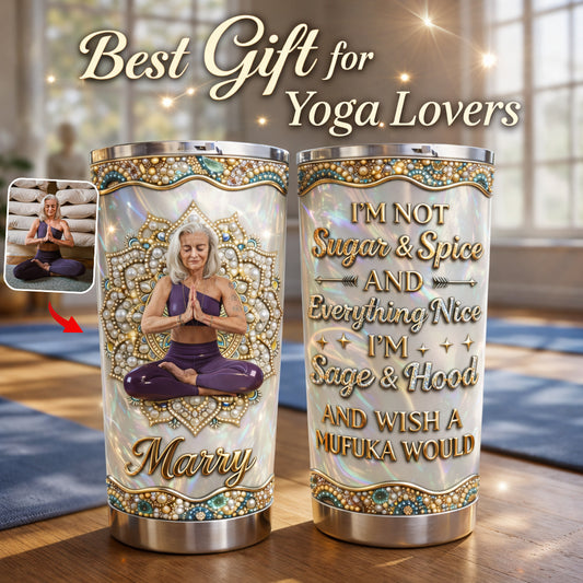 Yoga Lovers - Personalized Yoga Tumbler