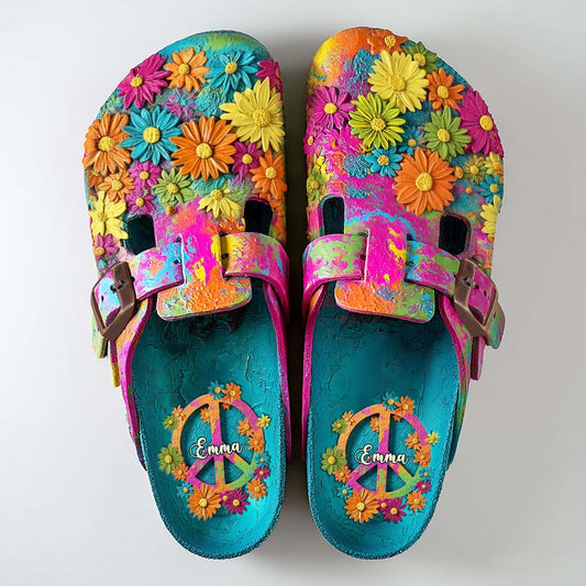 Hippie Soul - Personalized Hippie Clogs With Arch Support