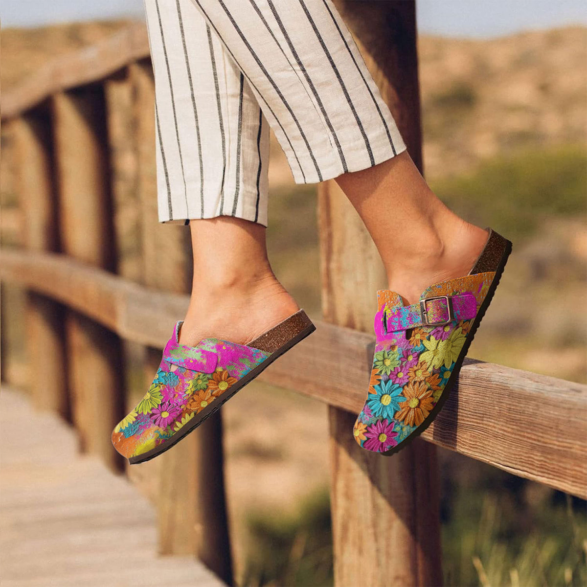 Hippie Soul - Personalized Hippie Clogs With Arch Support