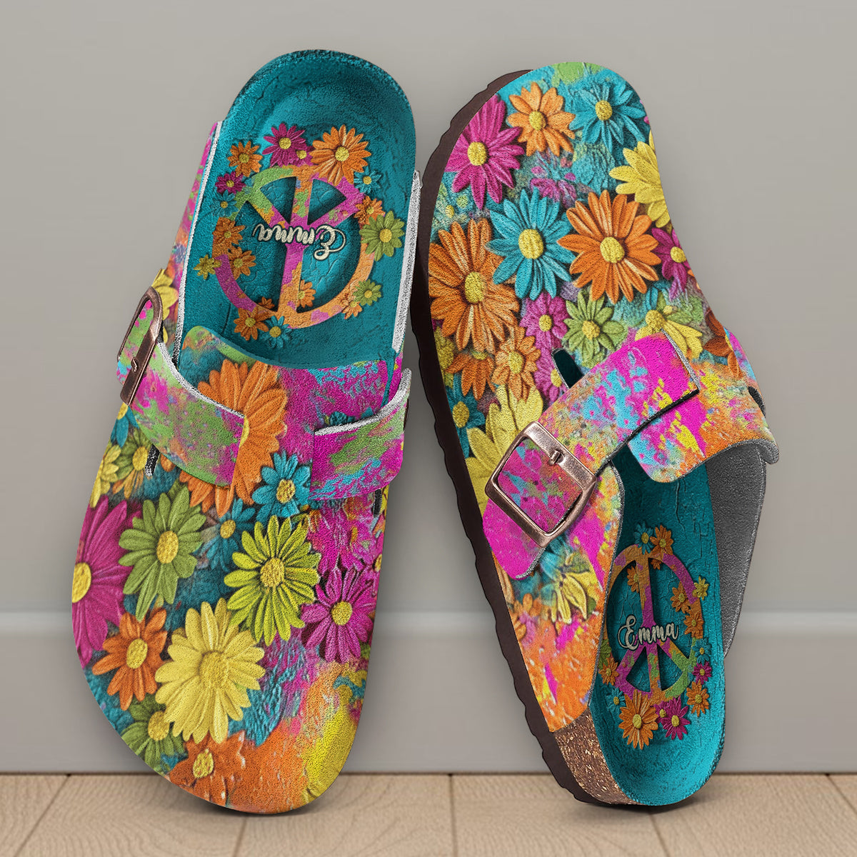 Hippie Soul - Personalized Hippie Clogs With Arch Support