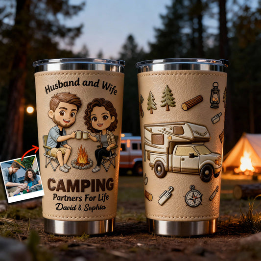 Camping Partners For Life - Personalized Camping Tumbler