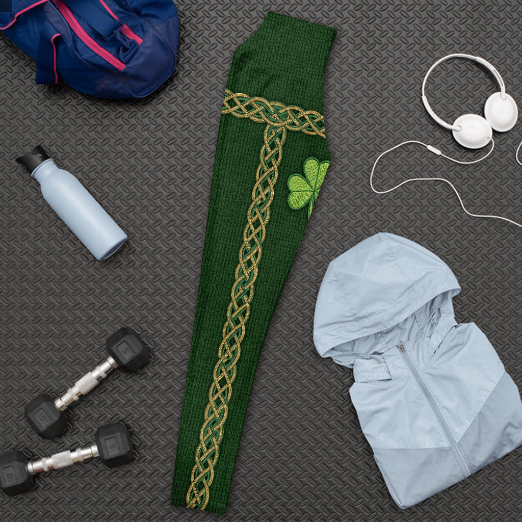 Stole My Heart And Owns My Ass - Personalized Irish Leggings