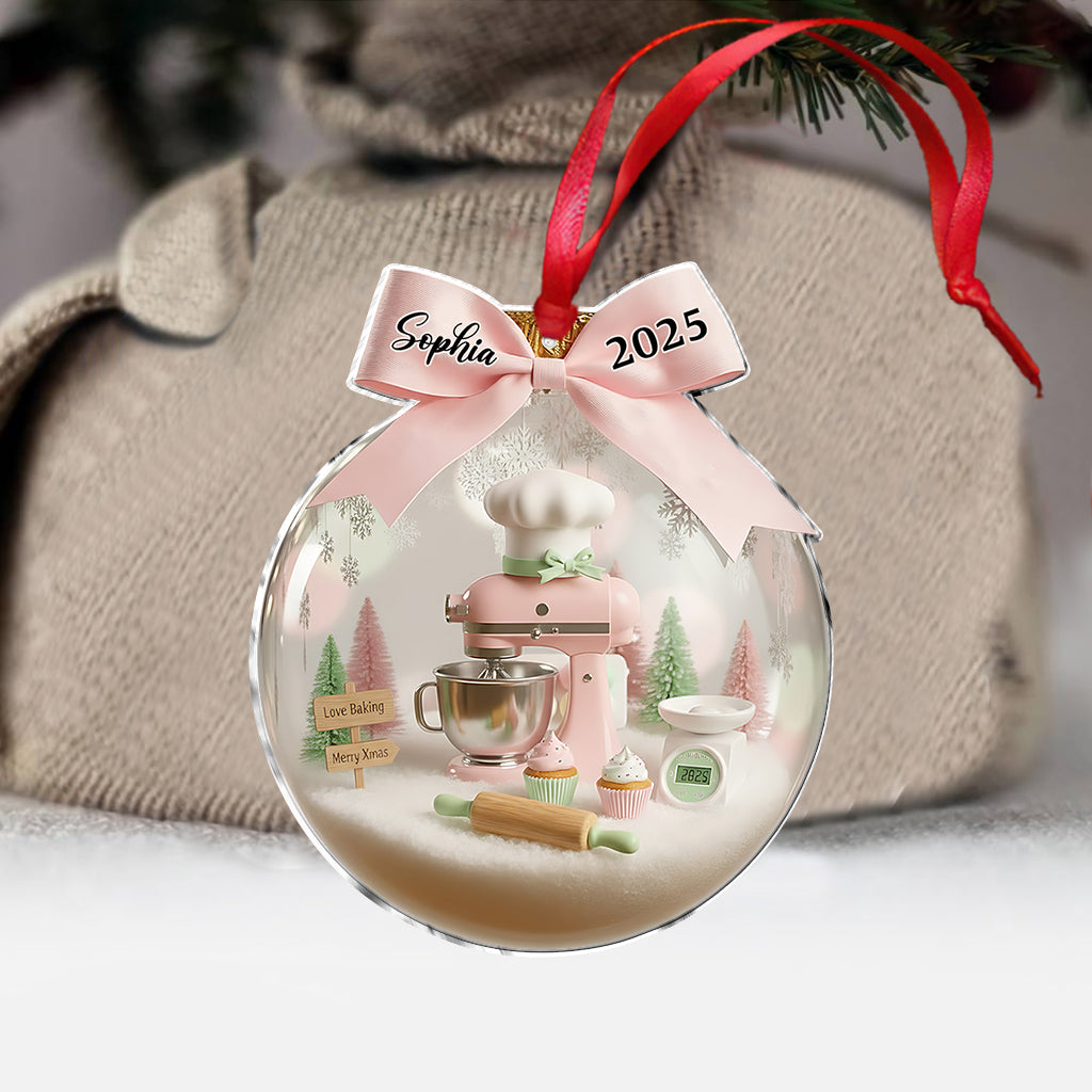 Love Baking - Personalized Baking Ornament