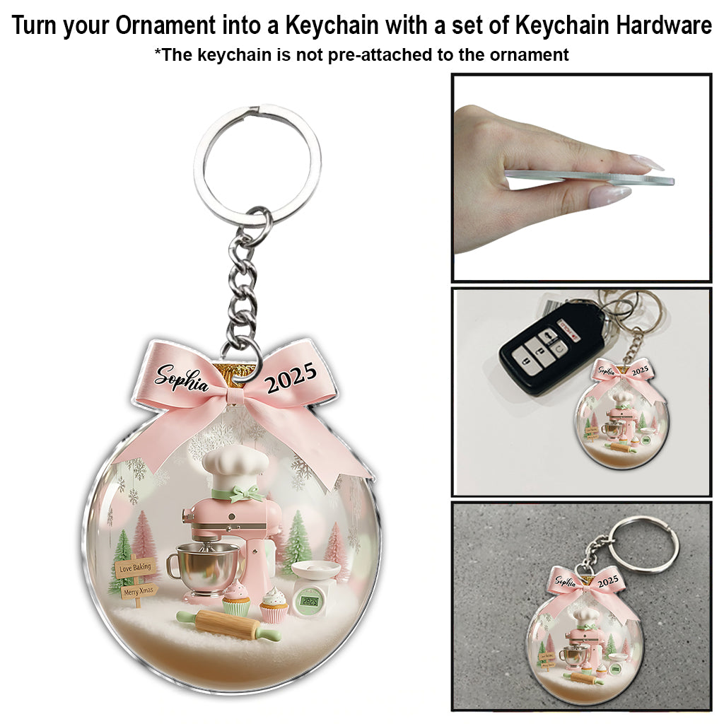 Love Baking - Personalized Baking Ornament