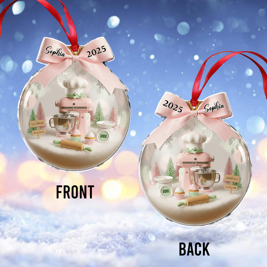 Love Baking - Personalized Baking Ornament