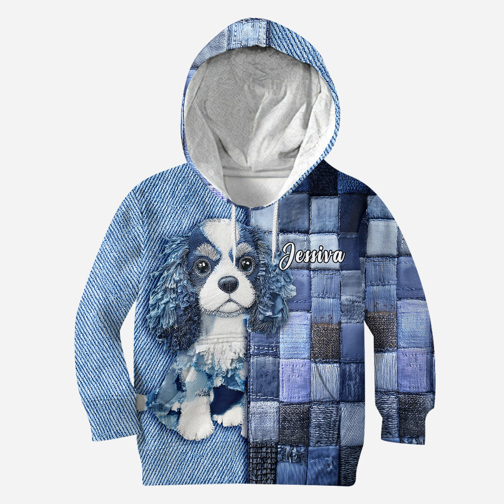 Love Cavalier King Charles Spaniel - Personalized Dog All Over Shirt