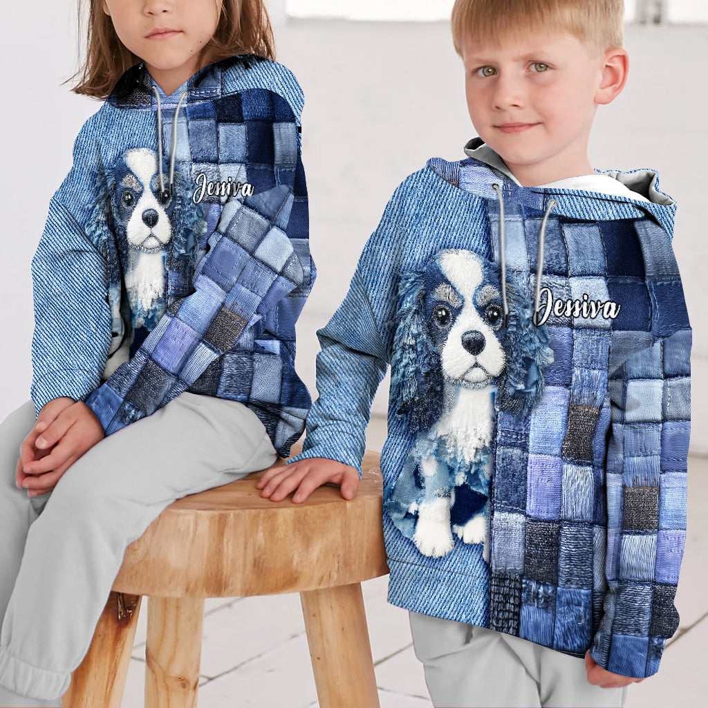 Love Cavalier King Charles Spaniel - Personalized Dog All Over Shirt